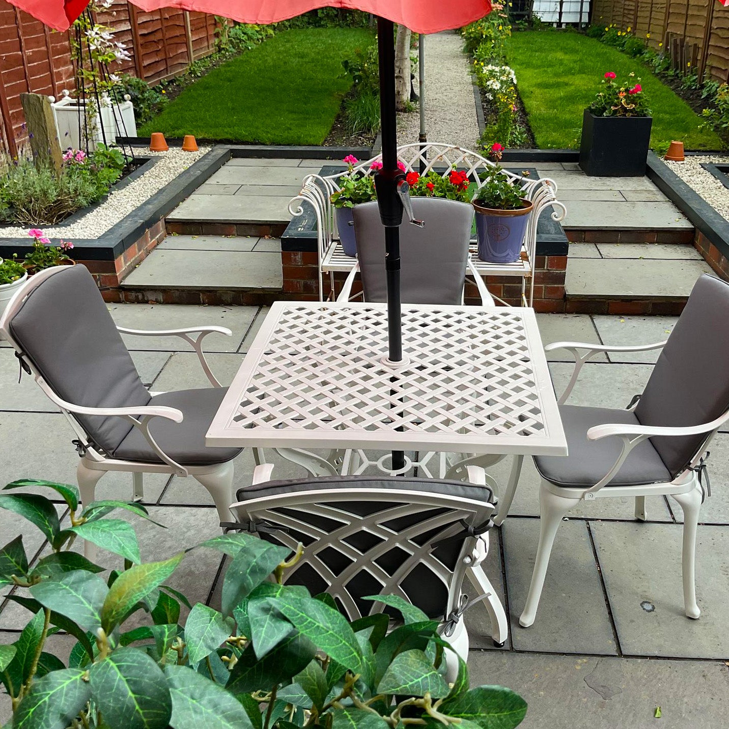 Lucy tuintafel (4 persoons set)