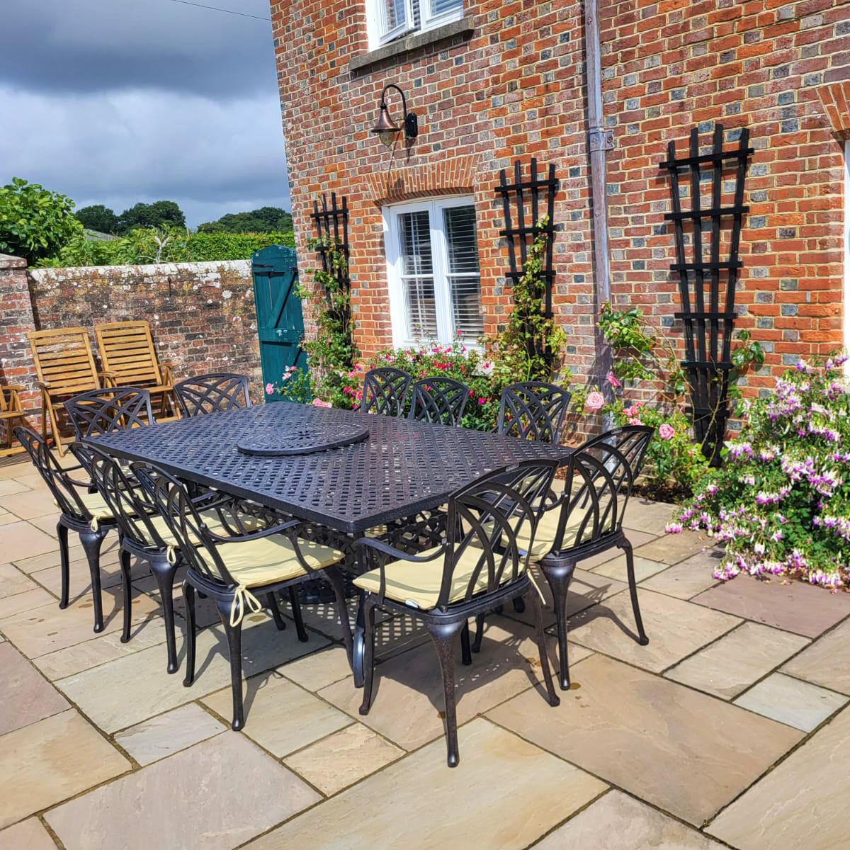 Madison tuintafel (10 persoons set)