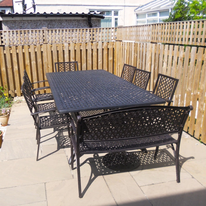 Madison tuintafel (8 persoons set)