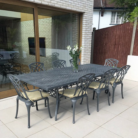 Madison tuintafel (8 persoons set)