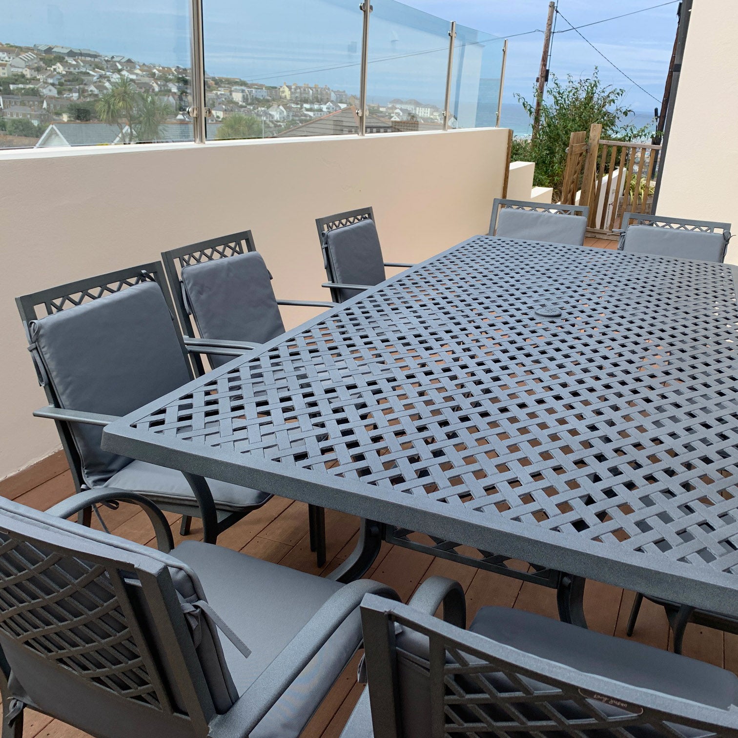 Madison tuintafel (8 persoons set)