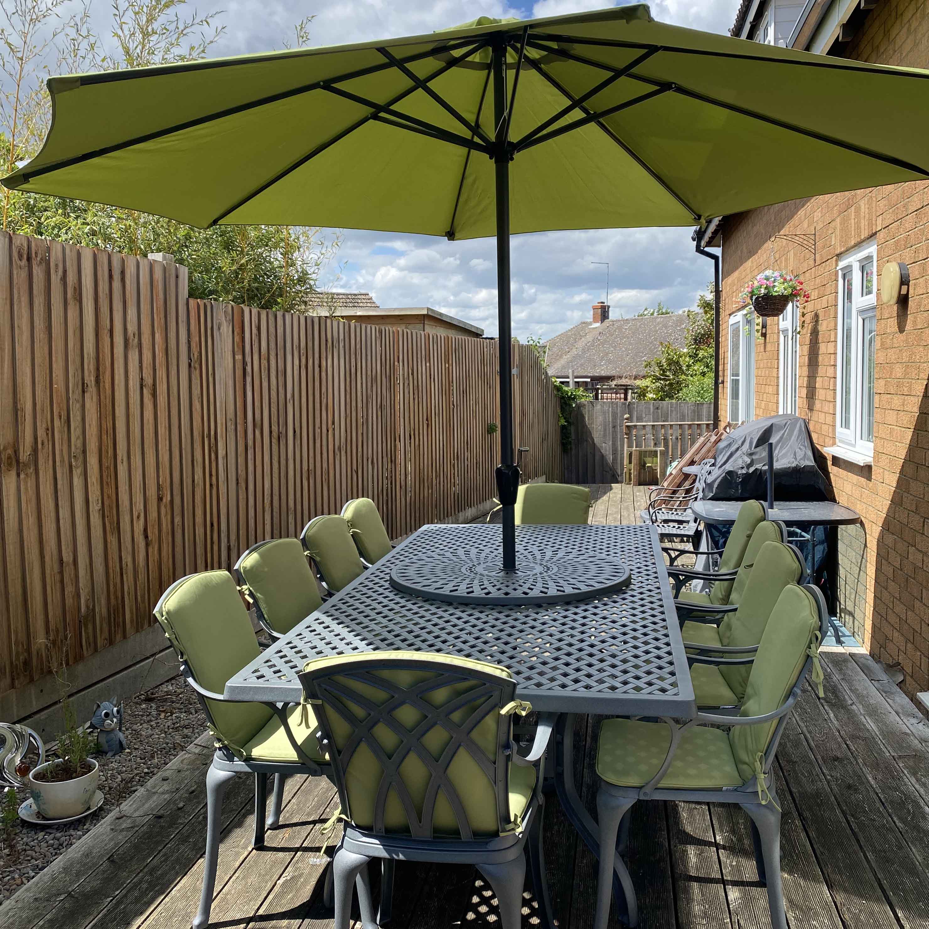Madison tuintafel (8 persoons set)
