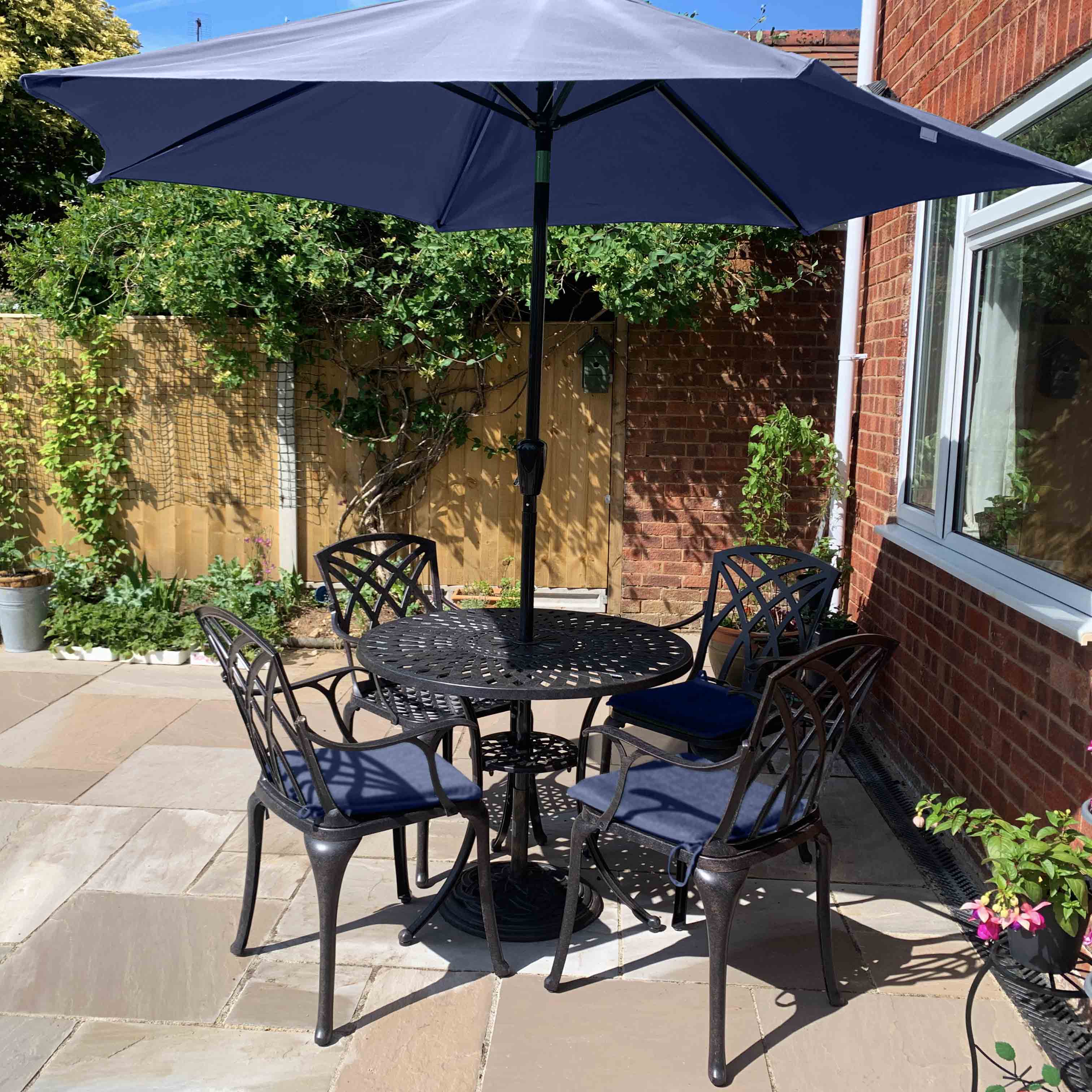 Mia tuintafel (4 persoons set)