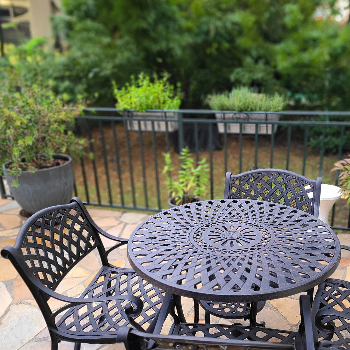 Mia tuintafel (4 persoons set)