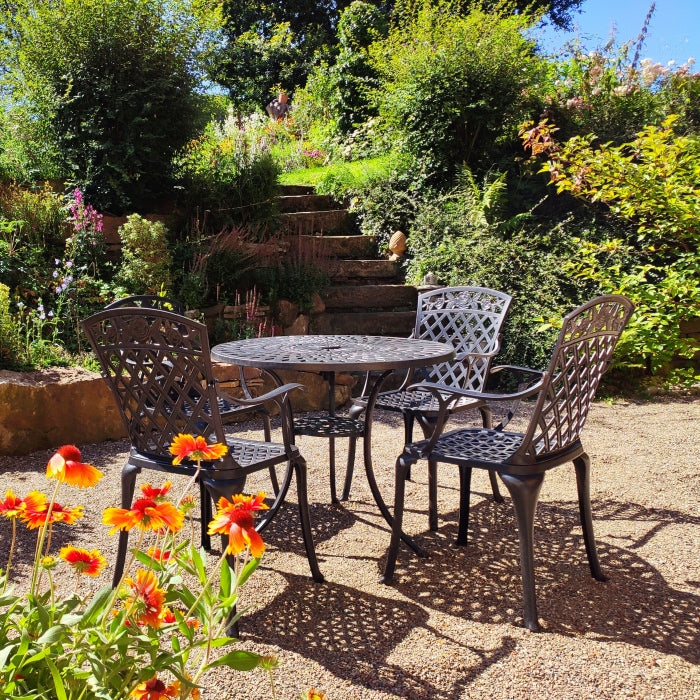 Mia tuintafel (4 persoons set)