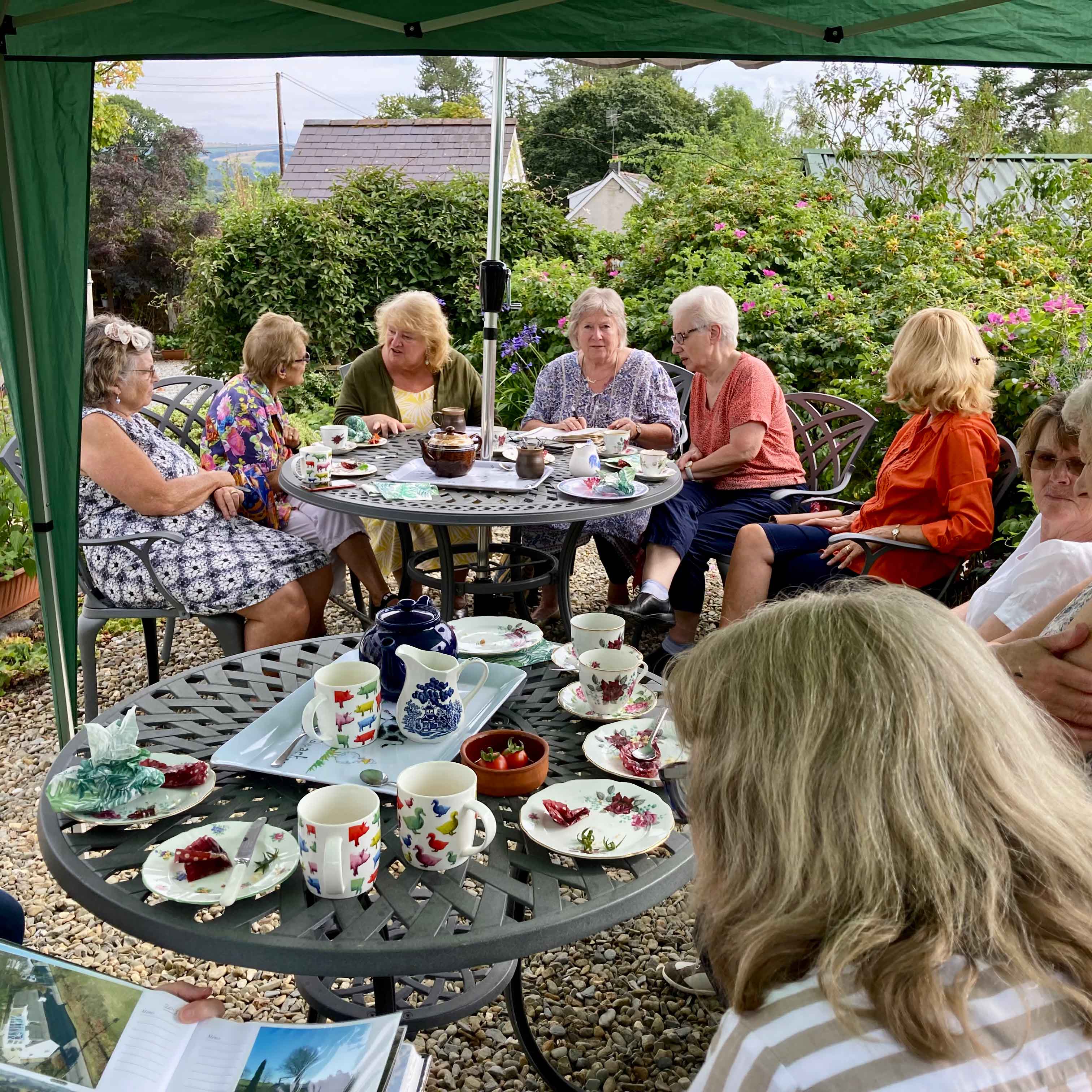 Mia tuintafel (4 persoons set)