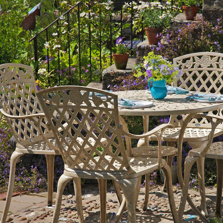 Mia tuintafel (4 persoons set)