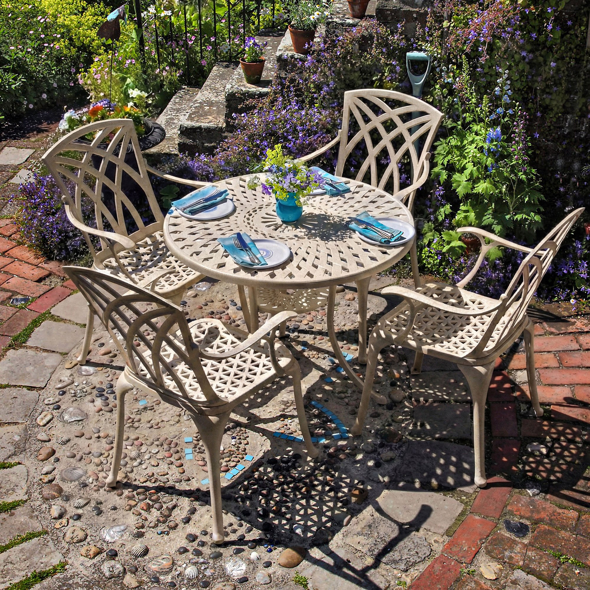 Mia tuintafel (4 persoons set)