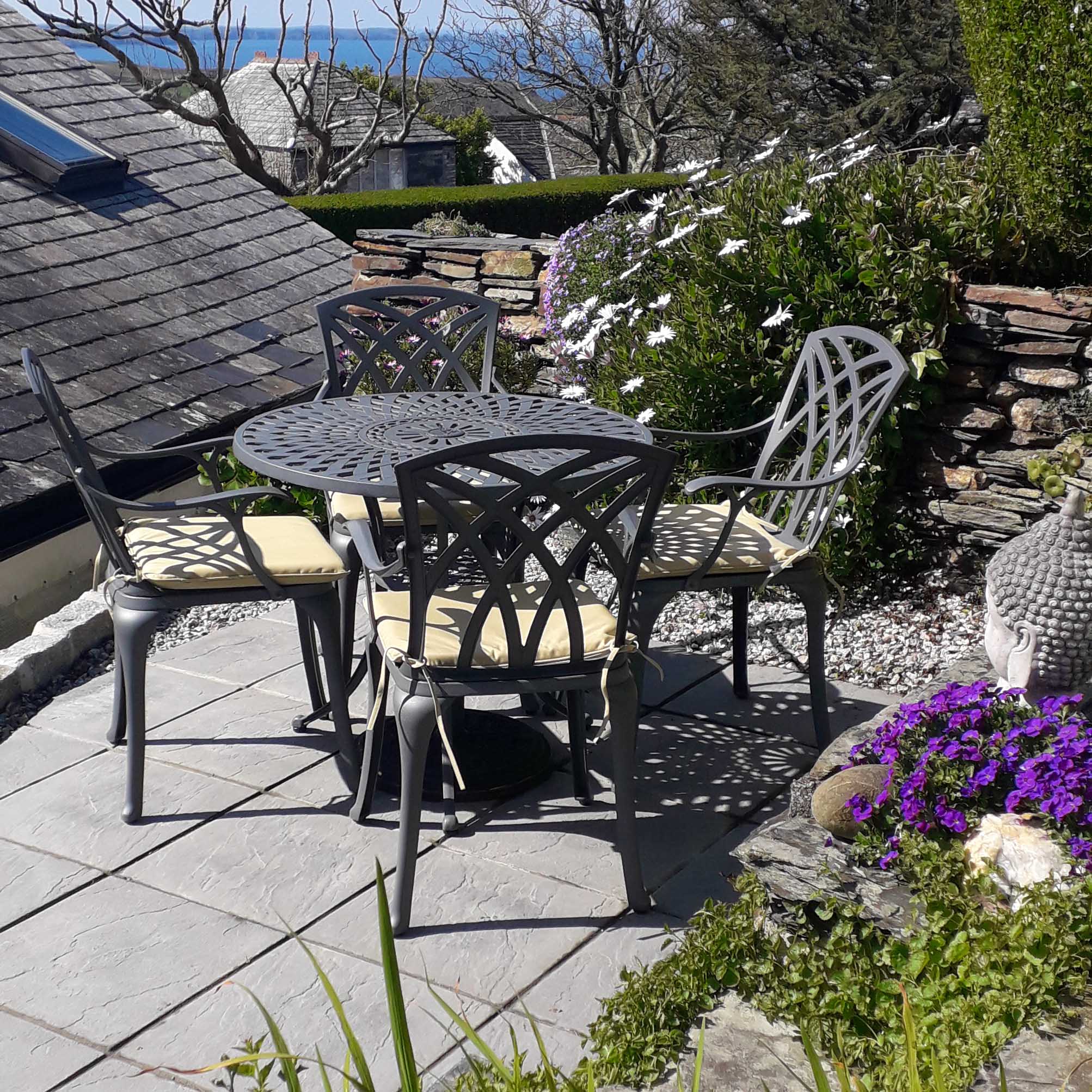 Mia tuintafel (4 persoons set)