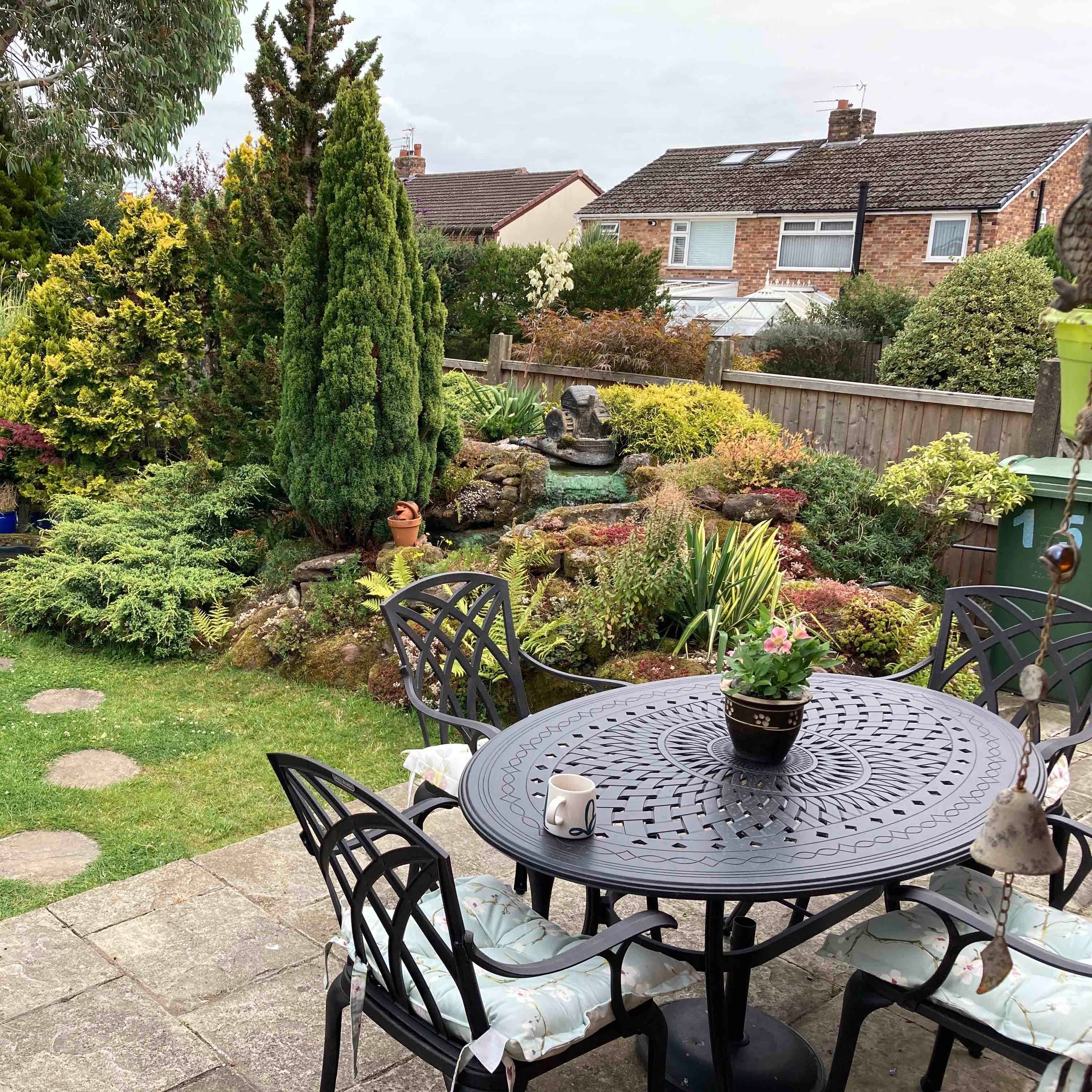 Emily tuintafel (4 persoons set)