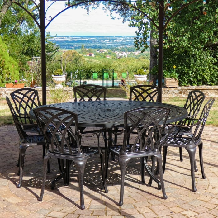 Olivia tuintafel (10 persoons set)