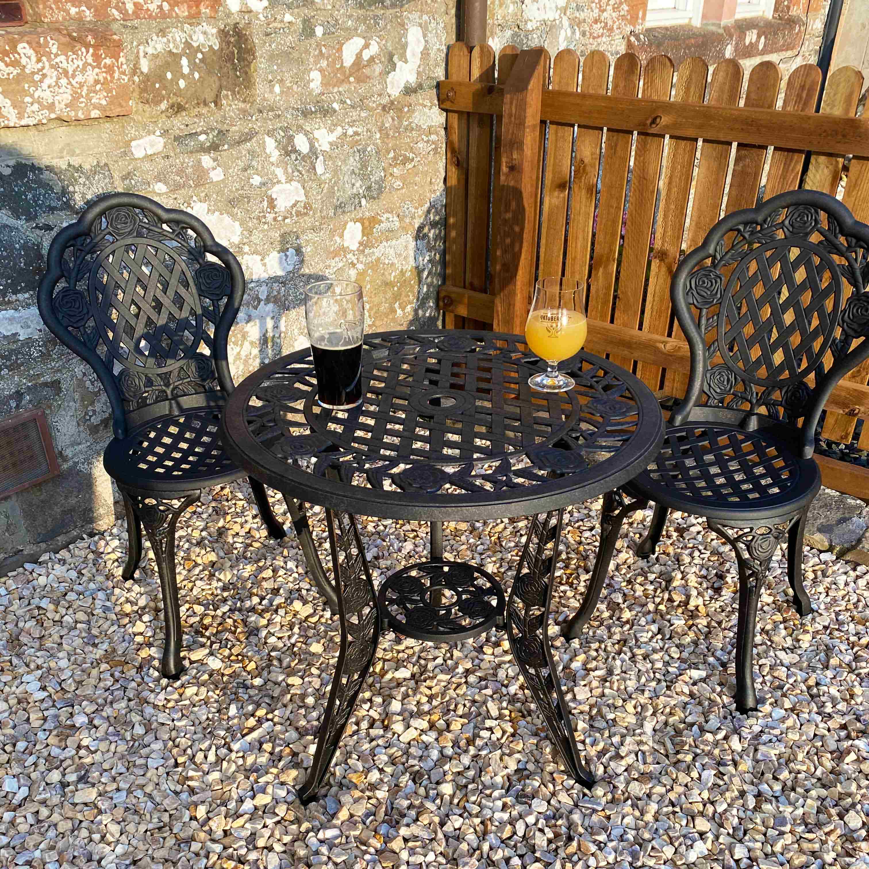 Rose bistroset (2 persoons set)