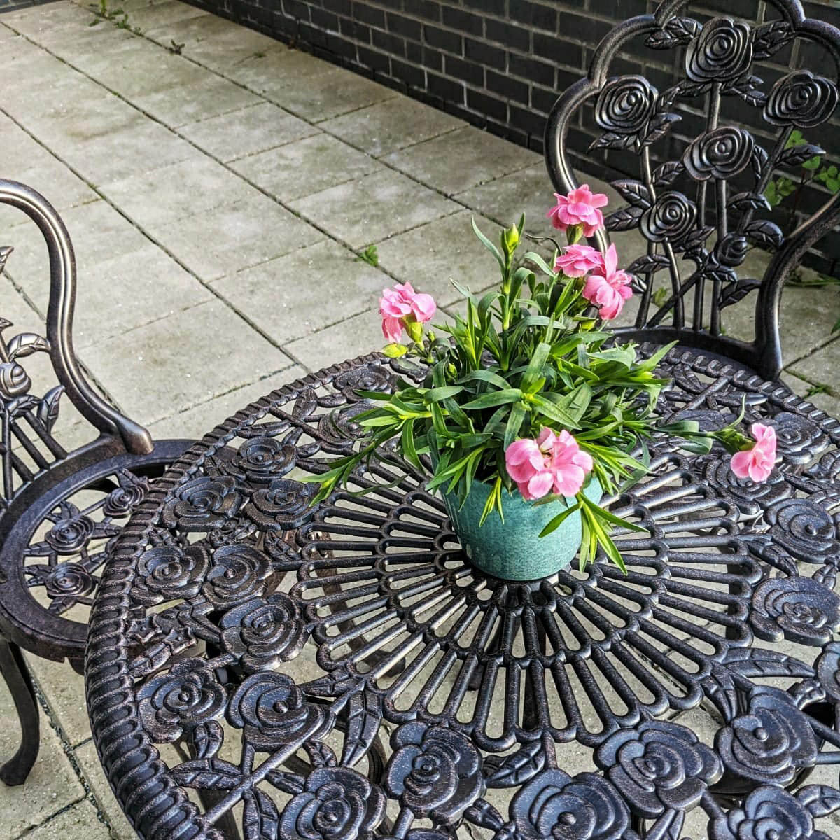 London rose 2-zits bistro tuinset