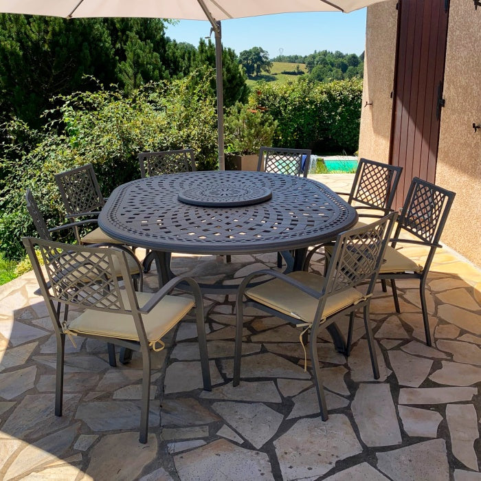 Rosemary tuintafel (8 persoons set)