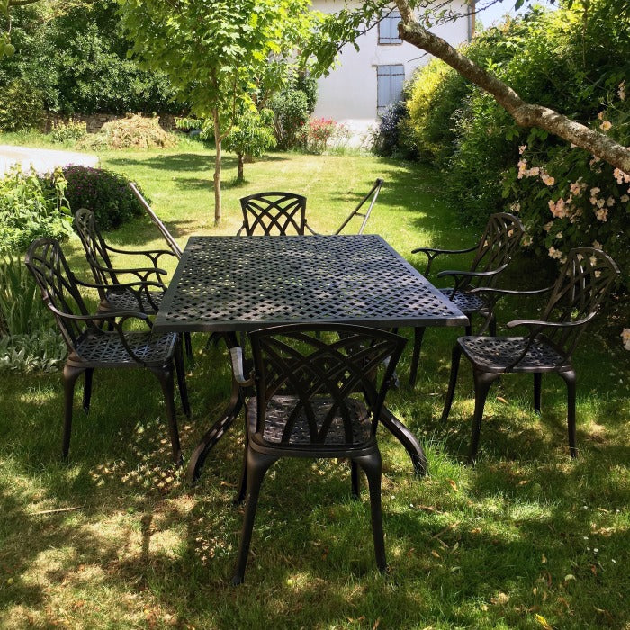 Sophia tuintafel (6 persoons set)