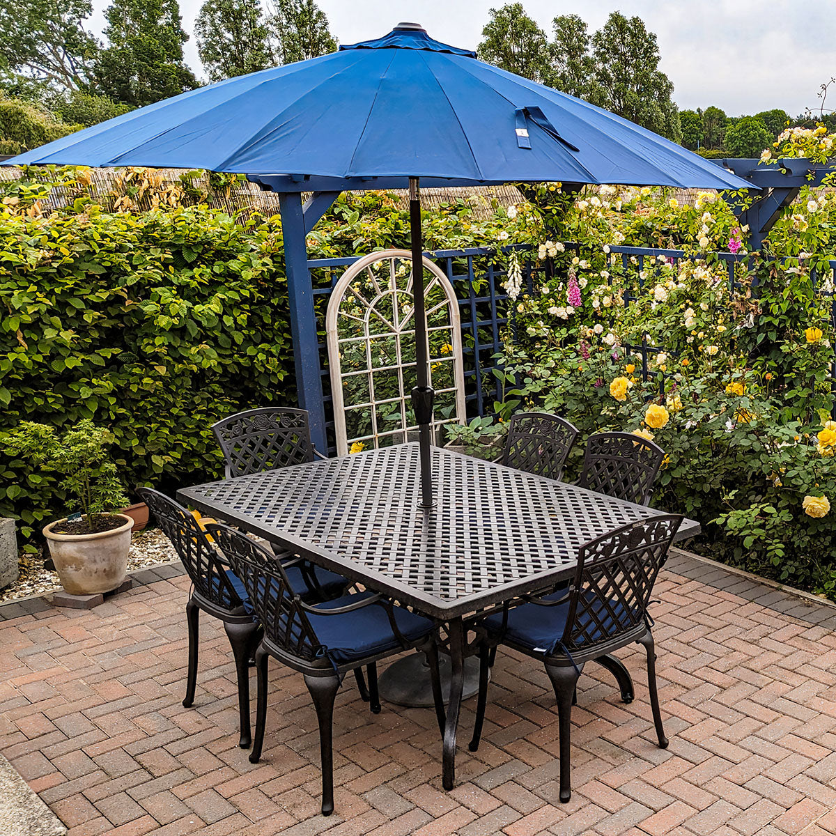 Sophia tuintafel (6 persoons set)