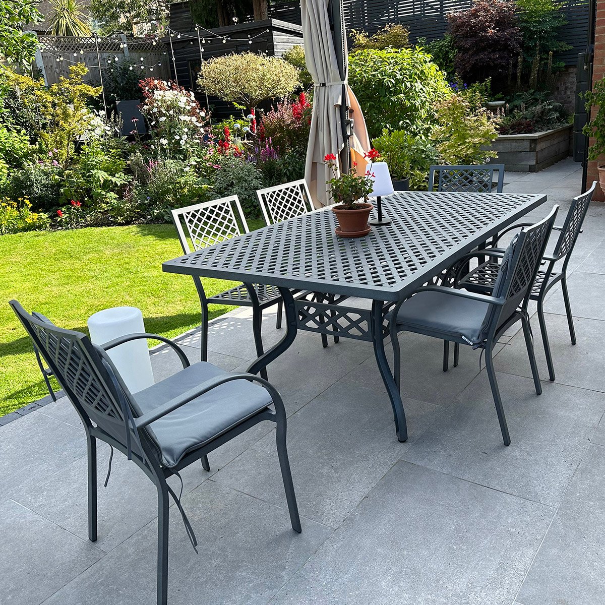 Sophia tuintafel (6 persoons set)