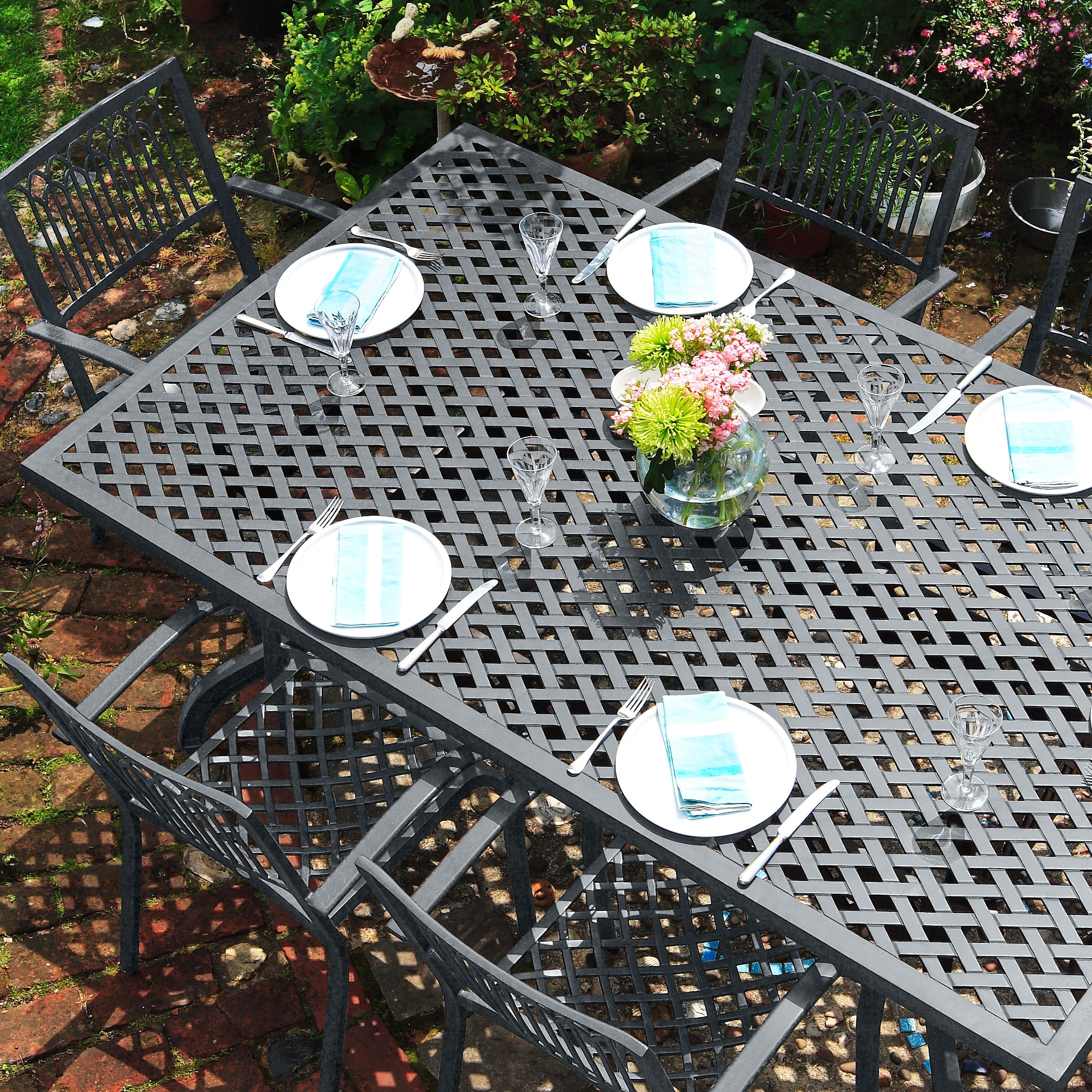 Sophia tuintafel (6 persoons set)