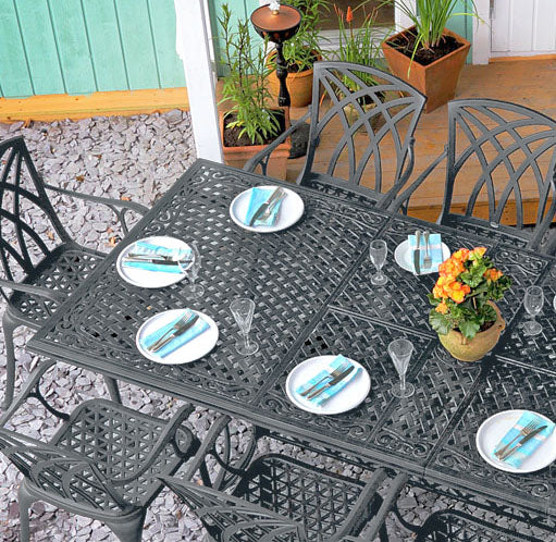 Vanessa tuintafel (10 persoons set)