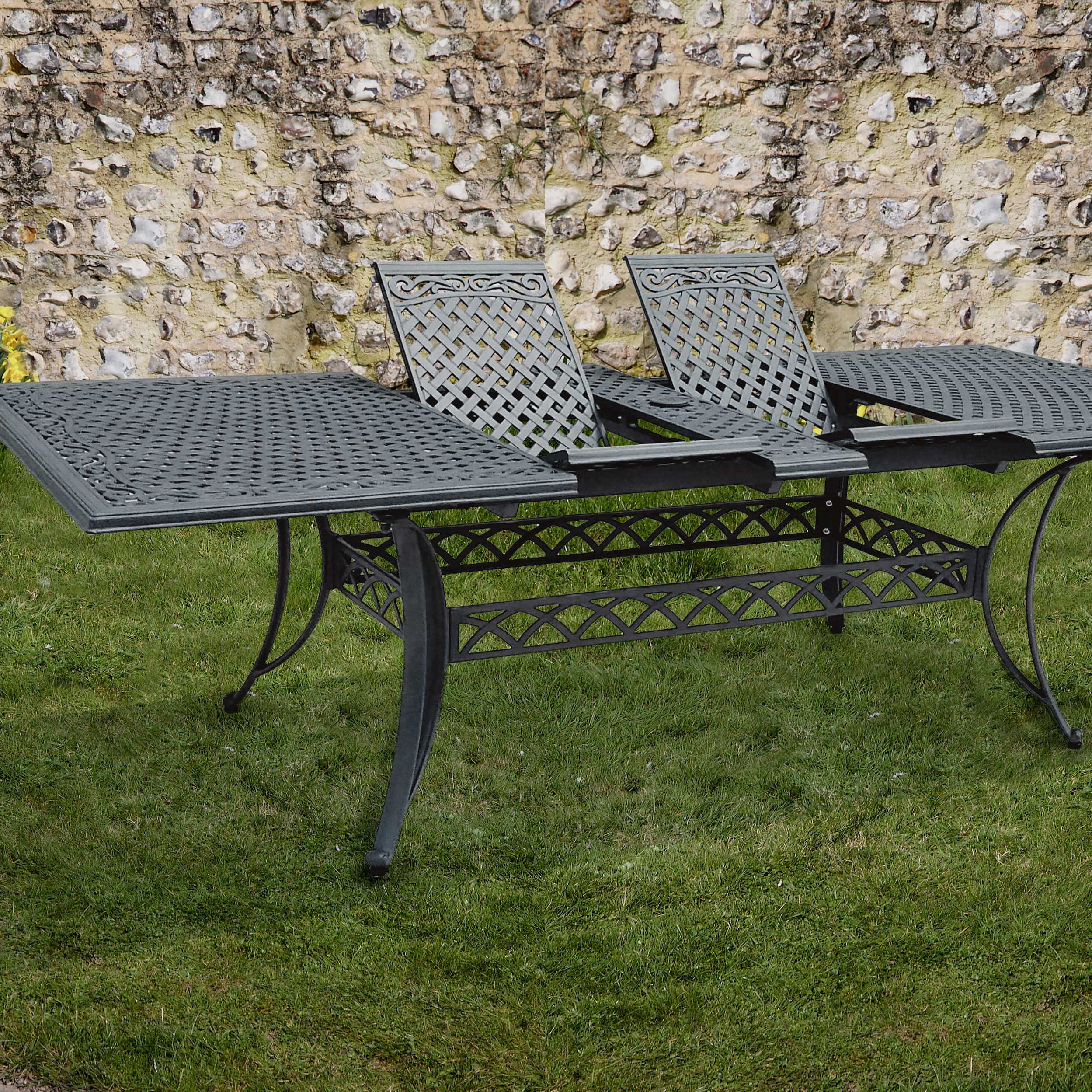 Vanessa tuintafel (10 persoons set)