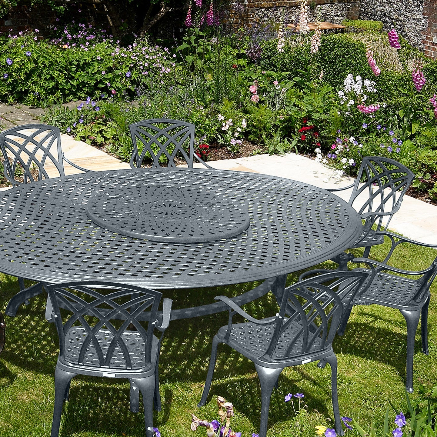 Victoria tuintafel (10 persoons set)