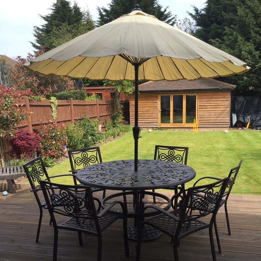 Joyce tuintafel (6 persoons set)