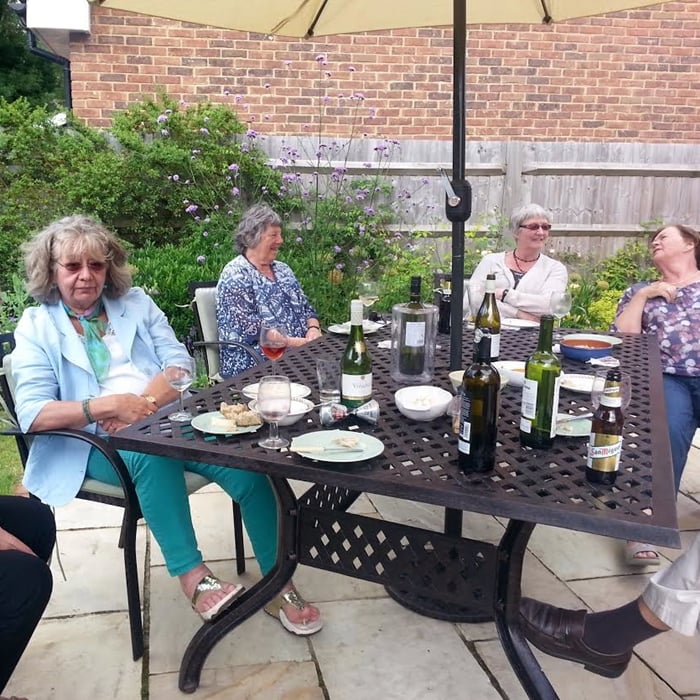 Sophia tuintafel (6 persoons set)