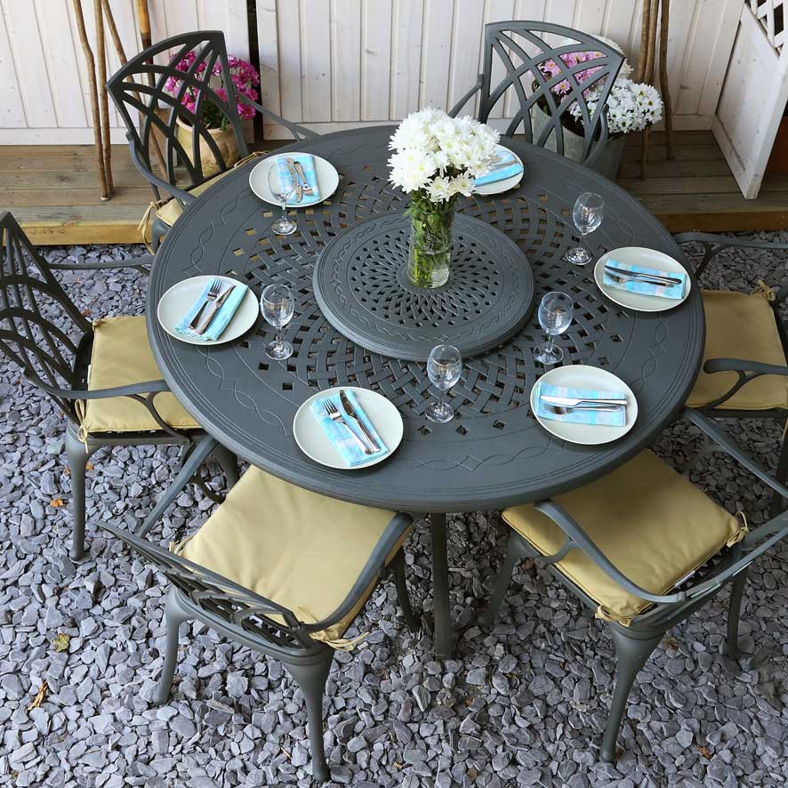 Amelia tuintafel (8 persoons set)