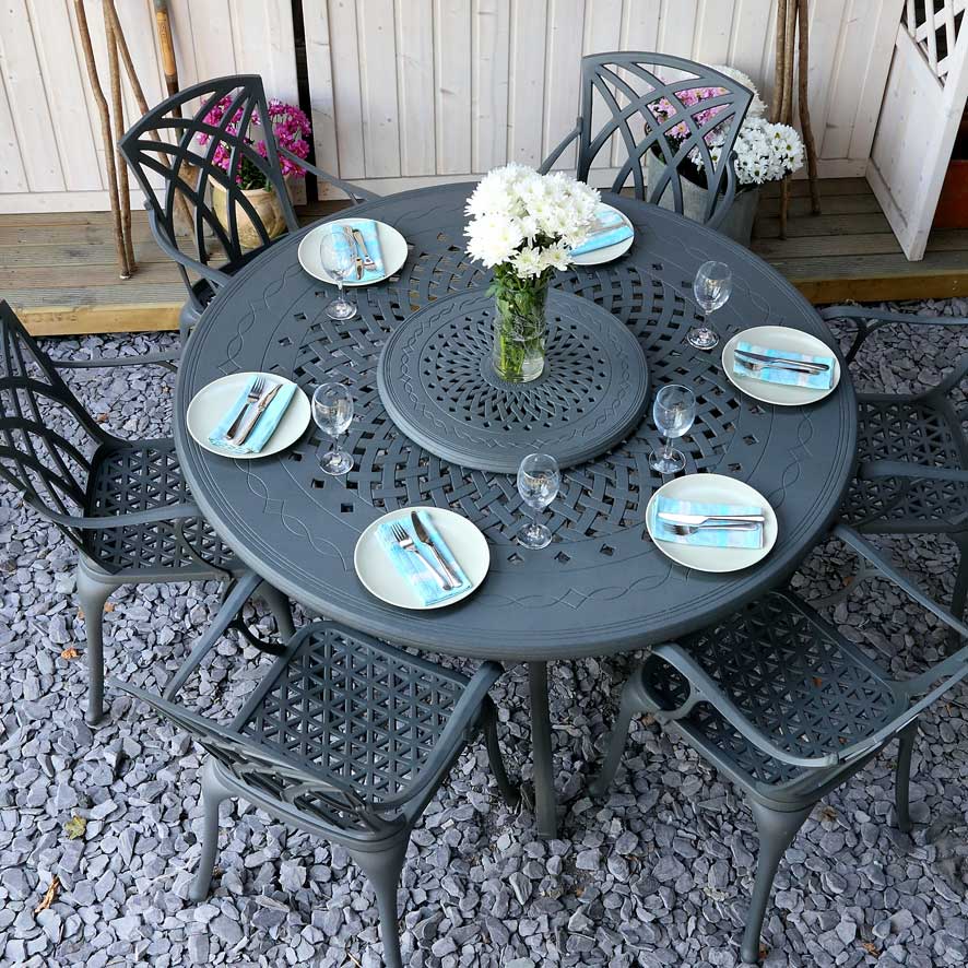 Amelia tuintafel (8 persoons set)