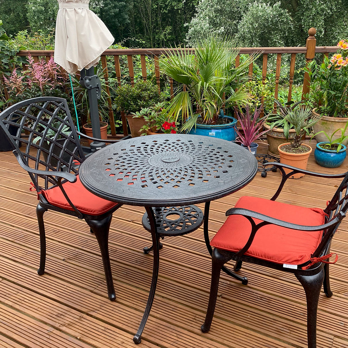 Anna tuintafel (2 persoons set)