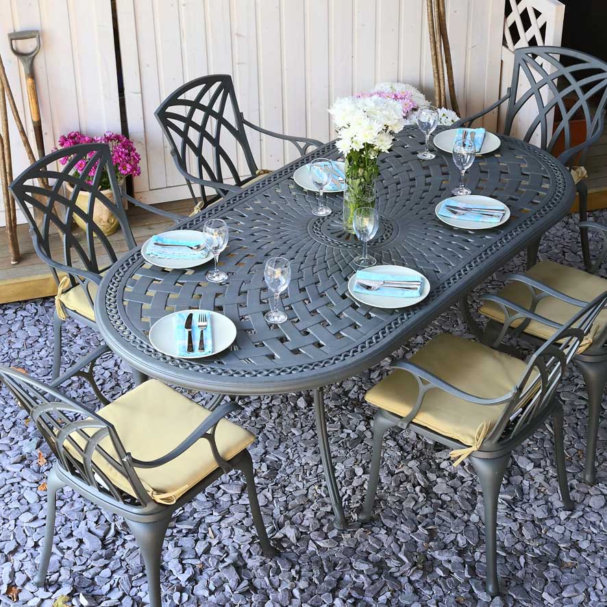 Catherine tuintafel (8 persoons set)