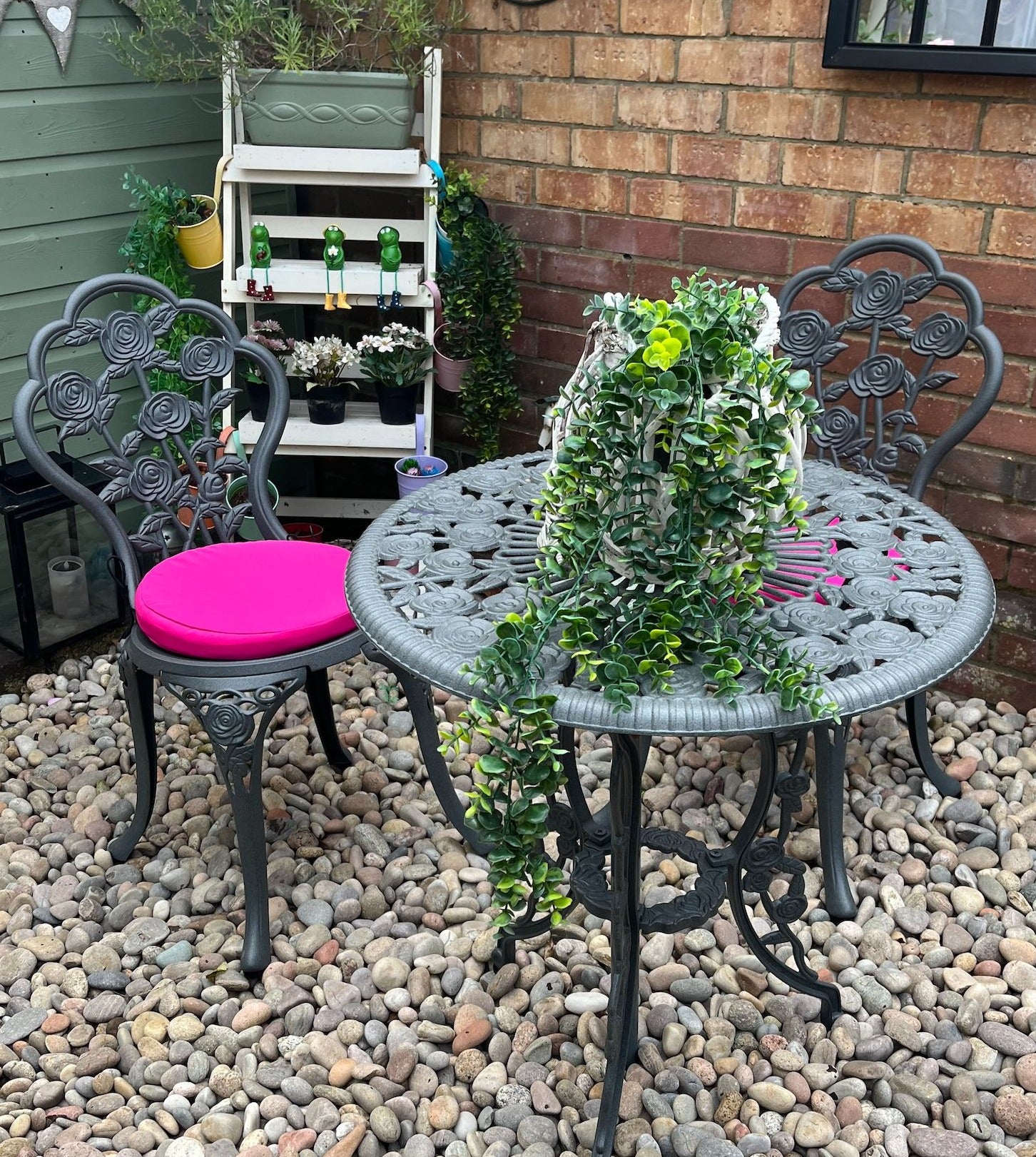 London rose 2-zits bistro tuinset