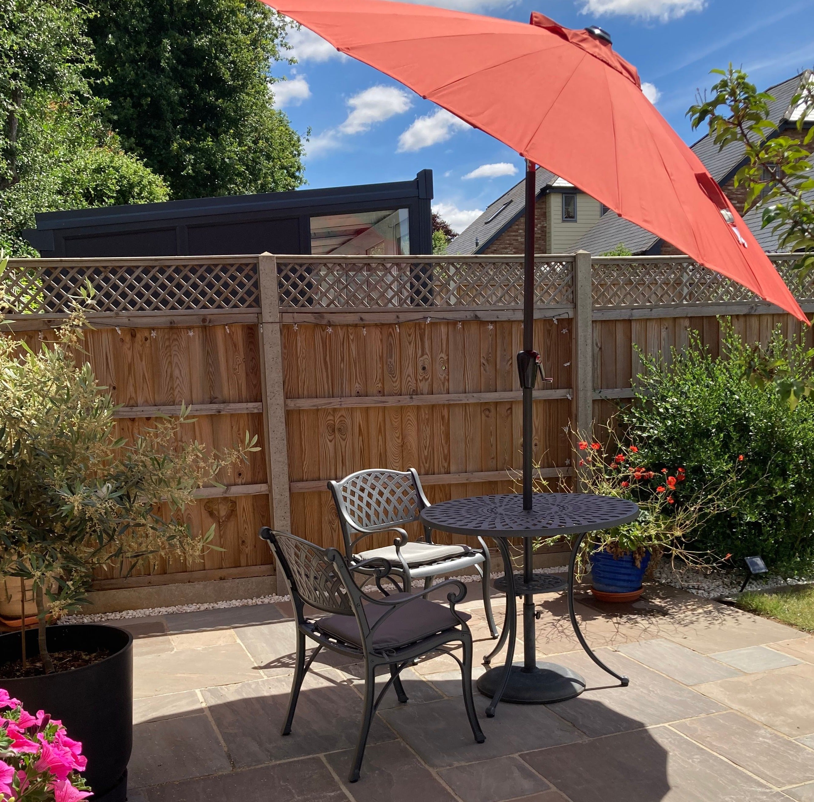 Mia tuintafel (2 persoons set)