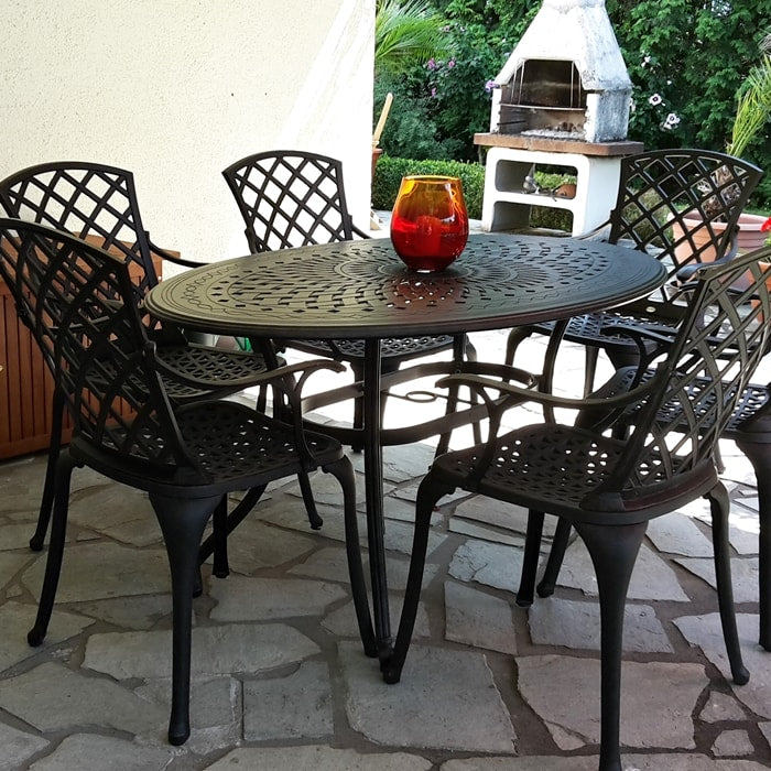 Emily tuintafel (6 persoons set)