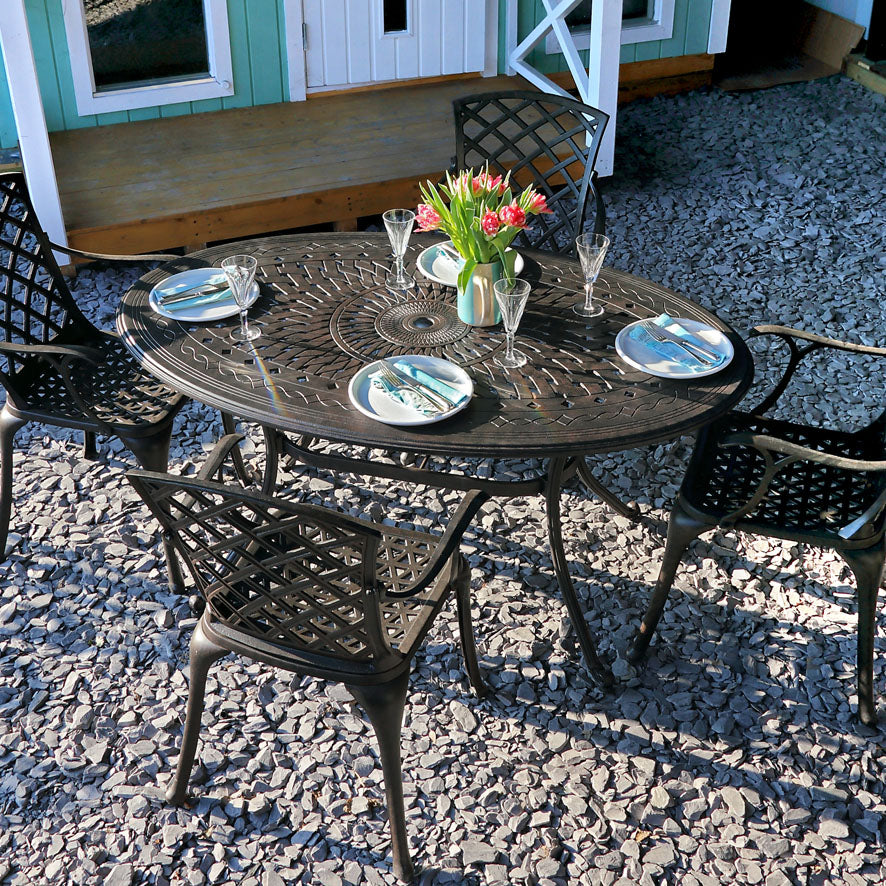 Emily tuintafel (4 persoons set)