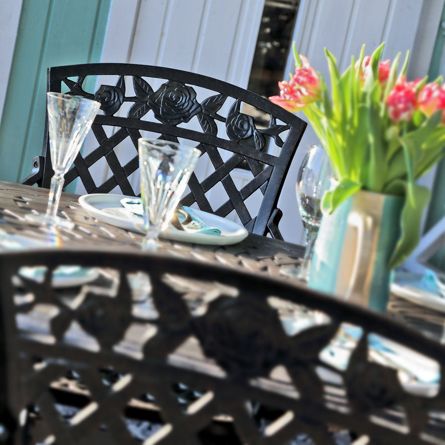 Emily tuintafel (6 persoons set)