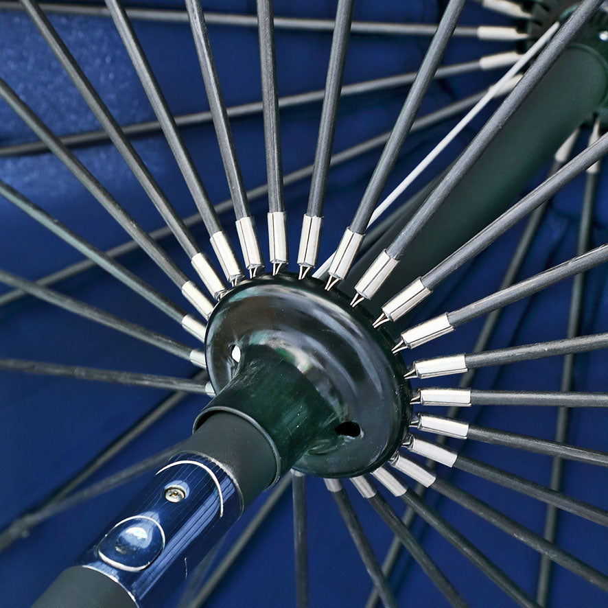 marineblauwe Parasol 2,7m - Blauw