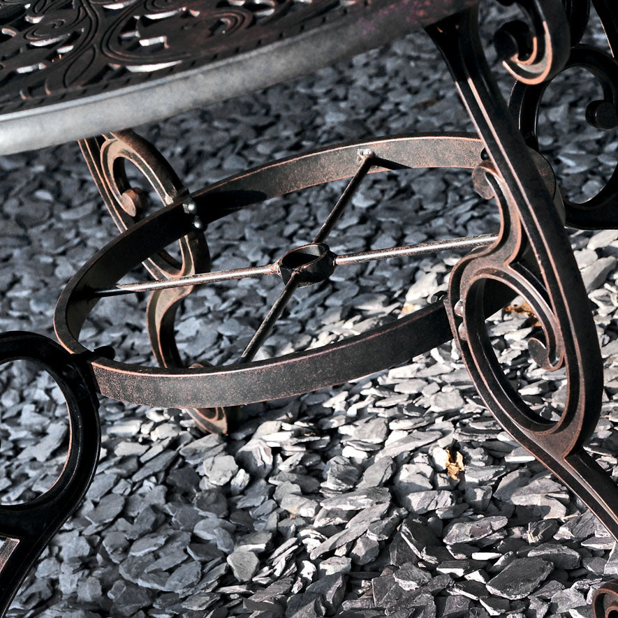 Flora tuintafel (4 persoons set)