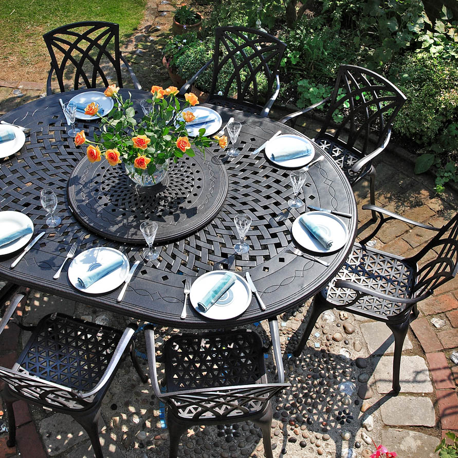 GLORIA Oval 210X150cm Ovaale Tuitafel