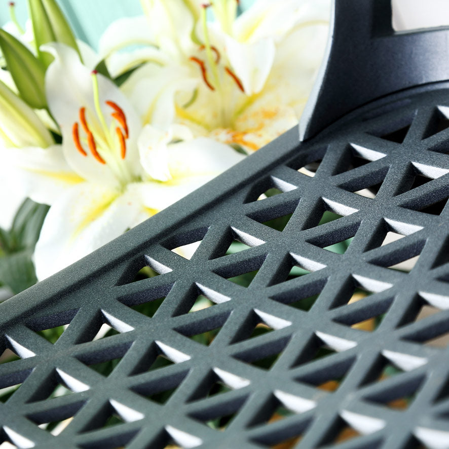 April Tuinstoel - Leigrijs