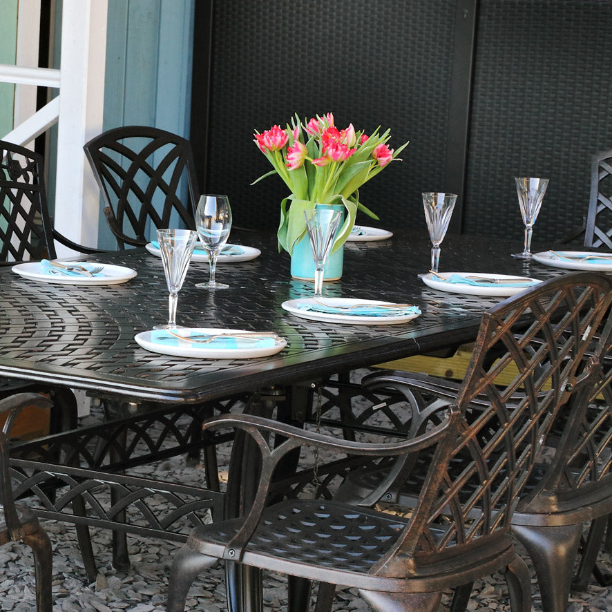 Jennifer tuintafel (10 persoons set)