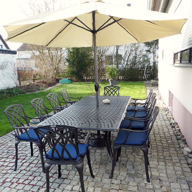 Jennifer tuintafel (10 persoons set)
