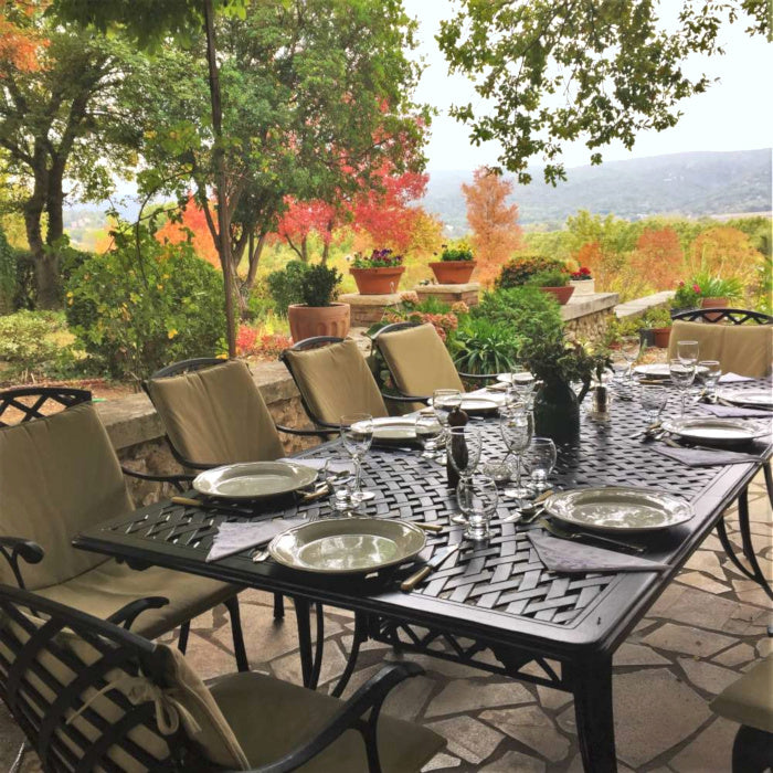 Jennifer tuintafel (10 persoons set)