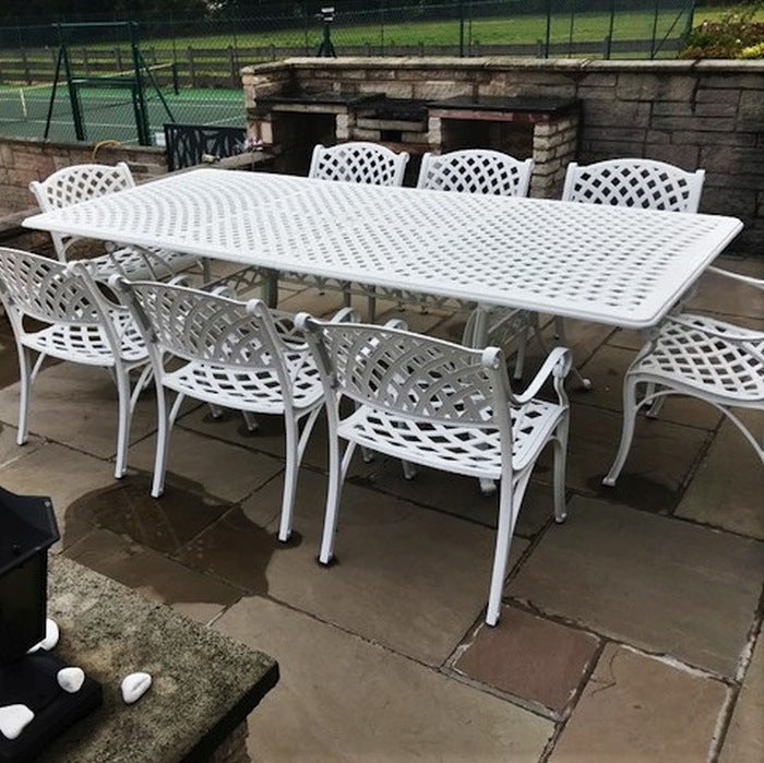 Jennifer tuintafel (10 persoons set)