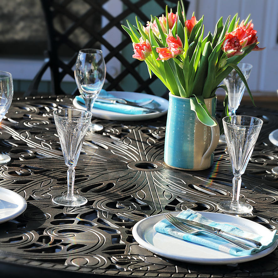 Joyce tuintafel (6 persoons set)