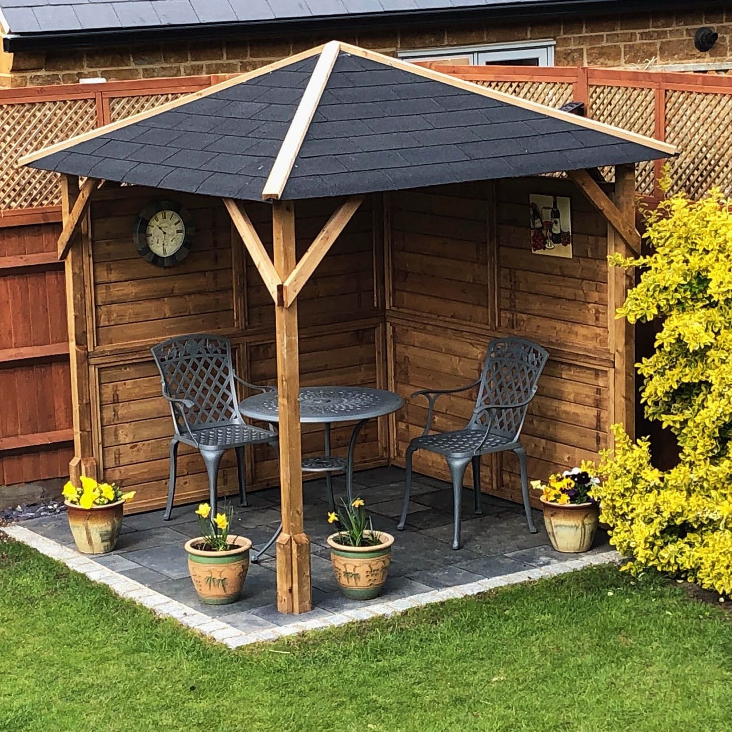 Anna tuintafel (2 persoons set)