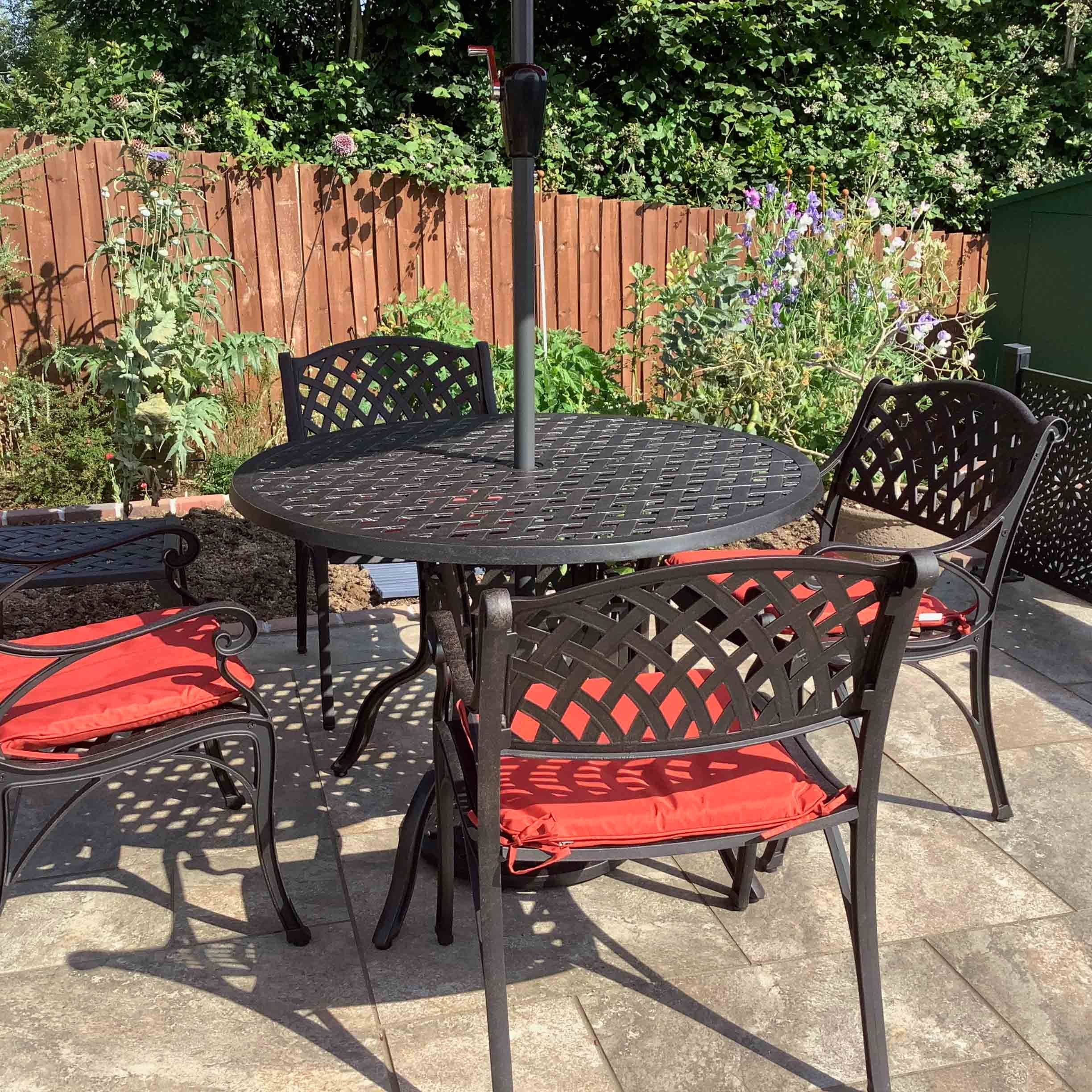 Lisa tuintafel (4 persoons set)