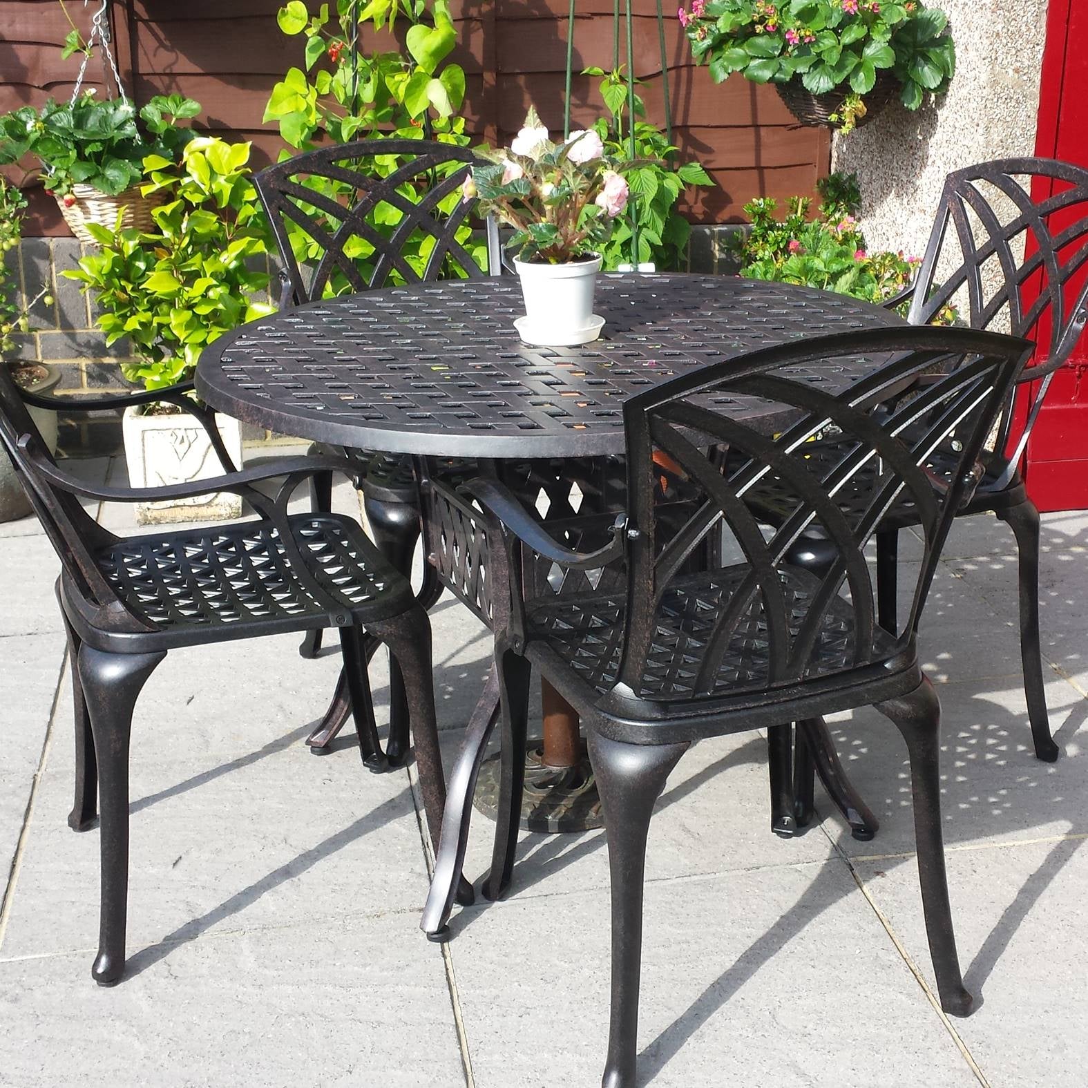 Lisa Tuintafel (4 Persoons Set)