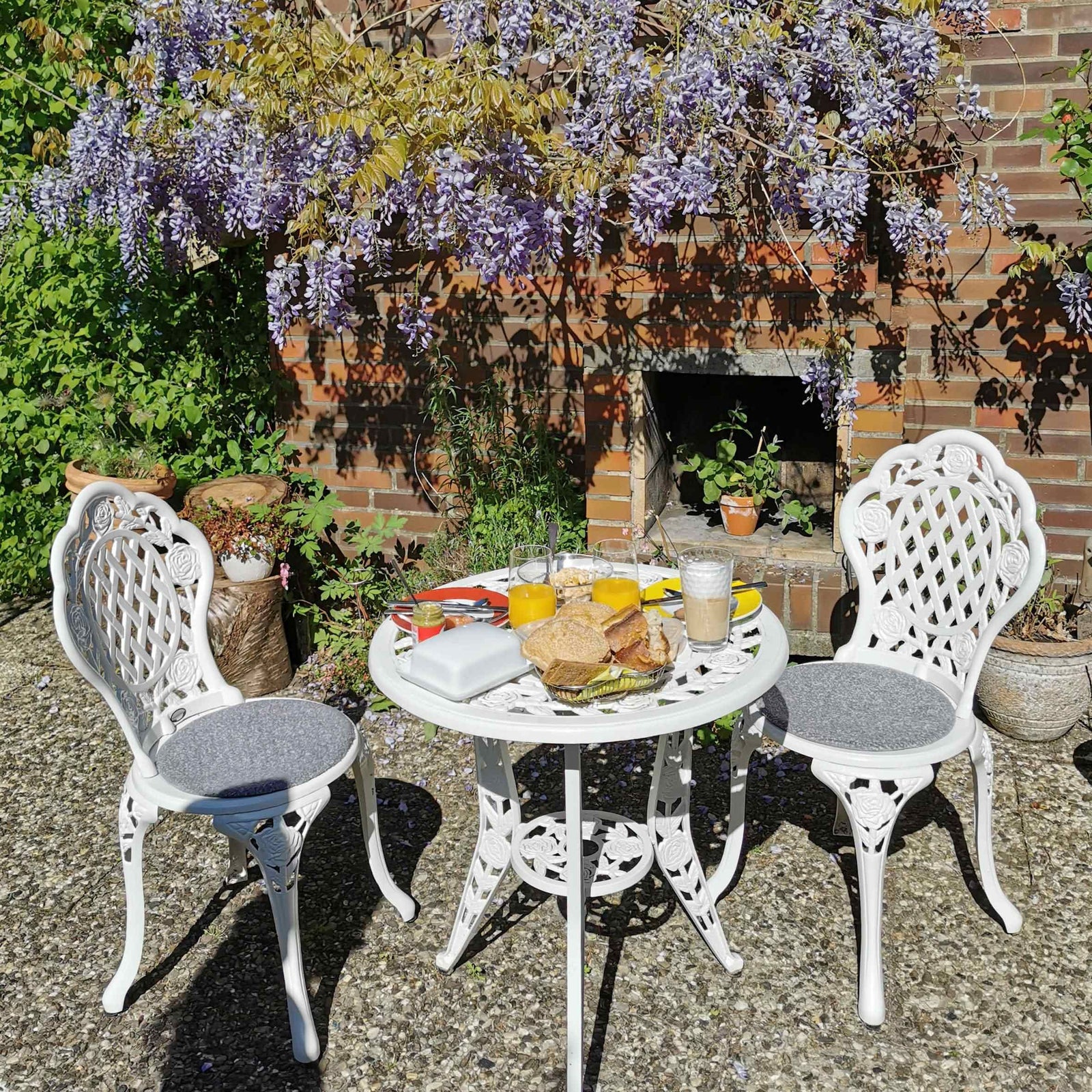Rose Bistroset (2 Persoons Set)