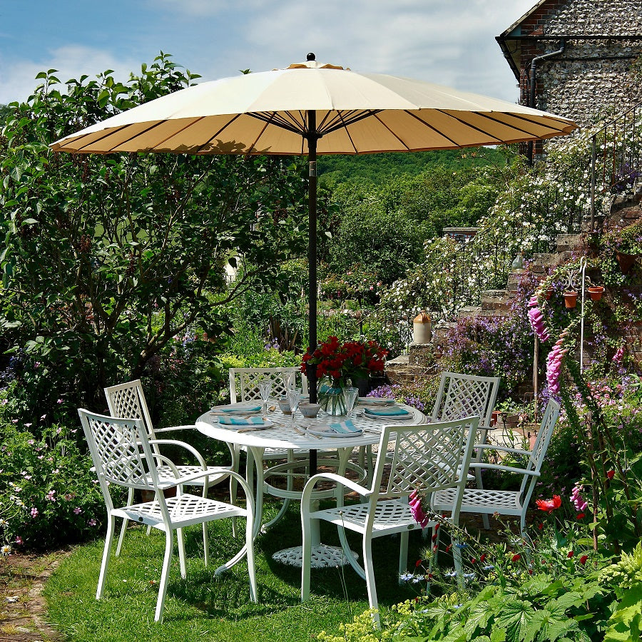 Steengrijze Parasol 2,5m - Steen